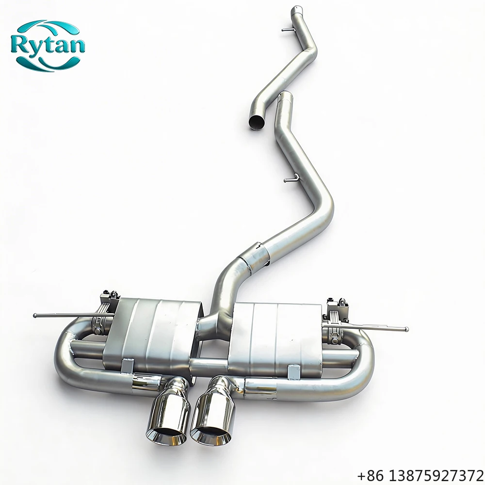 

Выхлопная система Rytan Valvetronic из нержавеющей стали с клапаном, Catback, для BMW X6 E71 E72 3.0T 2012 года
