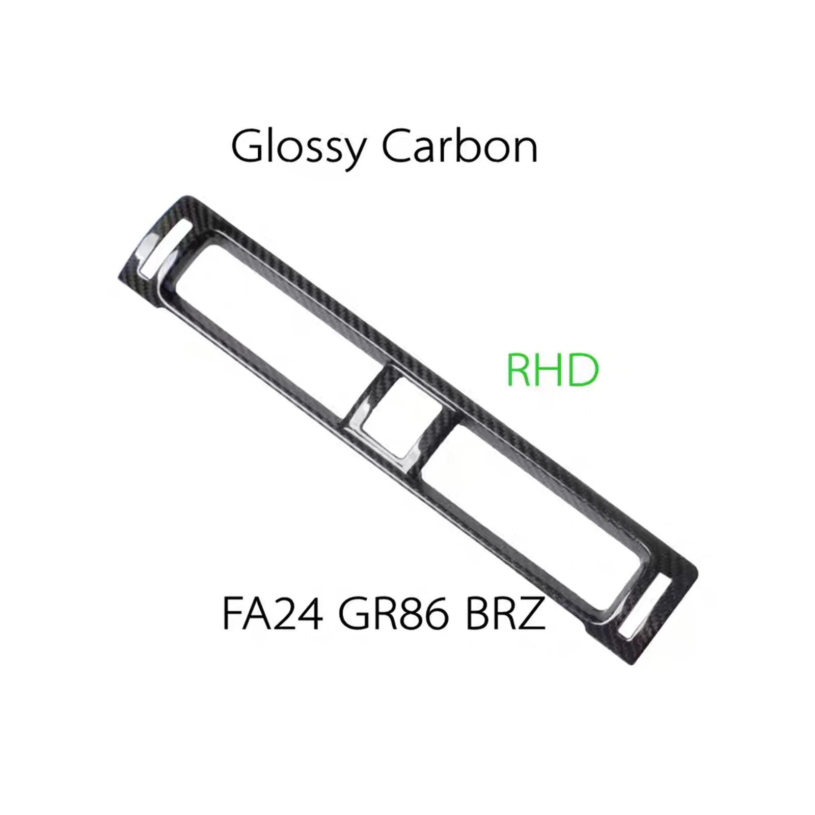 

1 шт., внутренняя консоль, приборная панель, боковое вентиляционное отверстие, крышка, накладка, рамка, наклейка для Subaru BRZ Toyota GR86 2022 2023 2024 2025