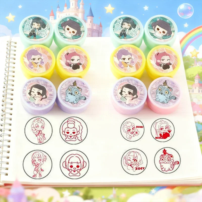 Hot Demon Hunter Francobolli Bomboniere Timbri sigillo per bambini Aula Scuola Premi Premi Bomboniere Regali Regali per feste di compleanno