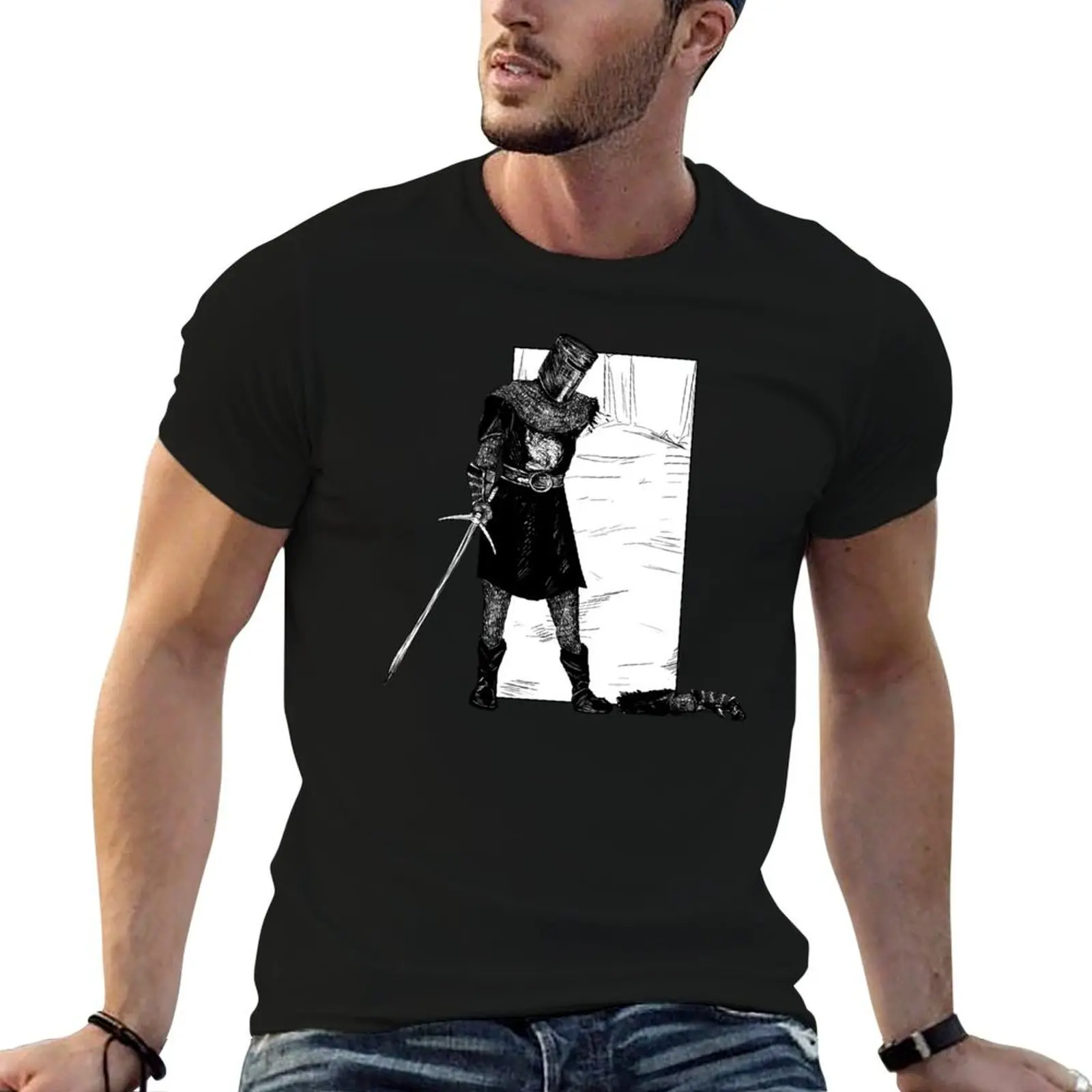 

Tis But A Scratch T-Shirt mens graphic t shirts man t shirt summer t shirts with prints T-Shirt