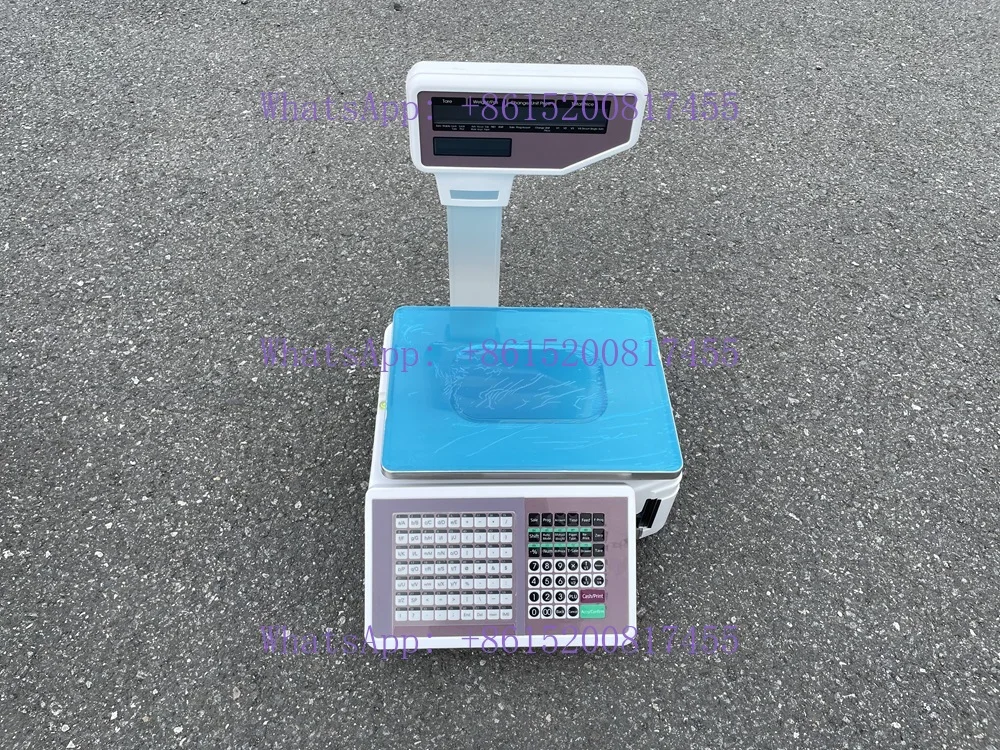 2017 Mold TM-A Series Bar Code Label Printing Scale Supermarket Scale
