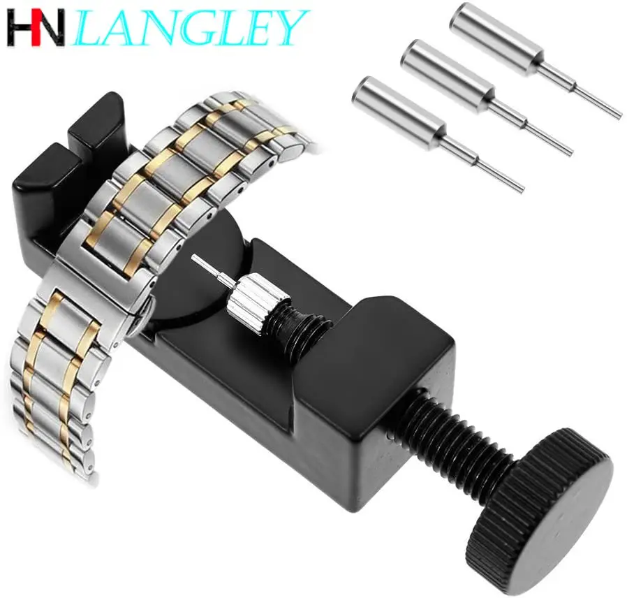 Stainless Steel Watch Band Tool Metal Watch Link Pin Remover Repair Tool Kit for Watchmakers Replacement Remover Watch Sizing