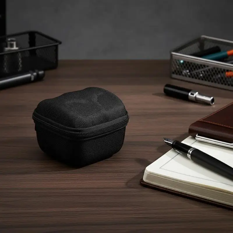 Sturdy Black Watch Storage EVA Case with Soft Protective Velvet Lining