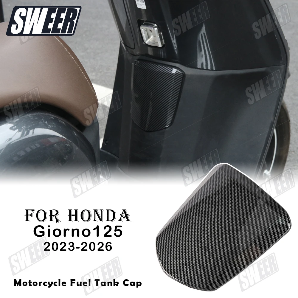 

Motorcycle Fuel Tank Carbon Fiber Cover Suitable For Honda Giorno125 2023-2026 Fuel Tank Protection Guard Accessories