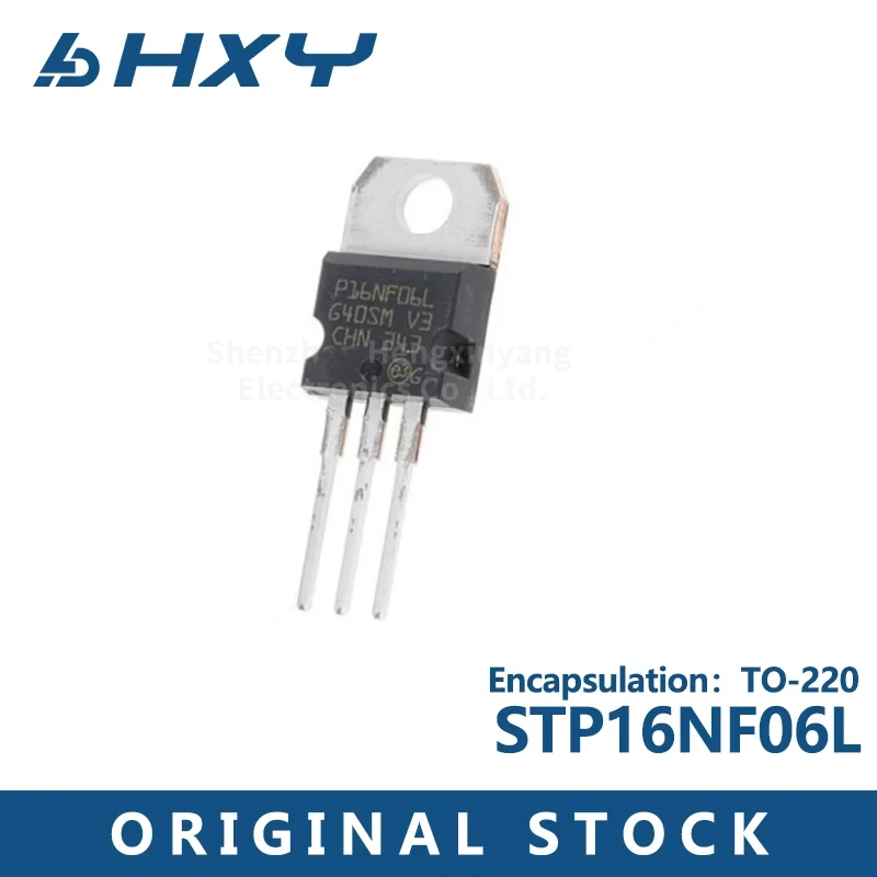 10PCS/LOT   STP16NF06L P16NF06L 16A 600V TO 220N channel MOS field effect tube