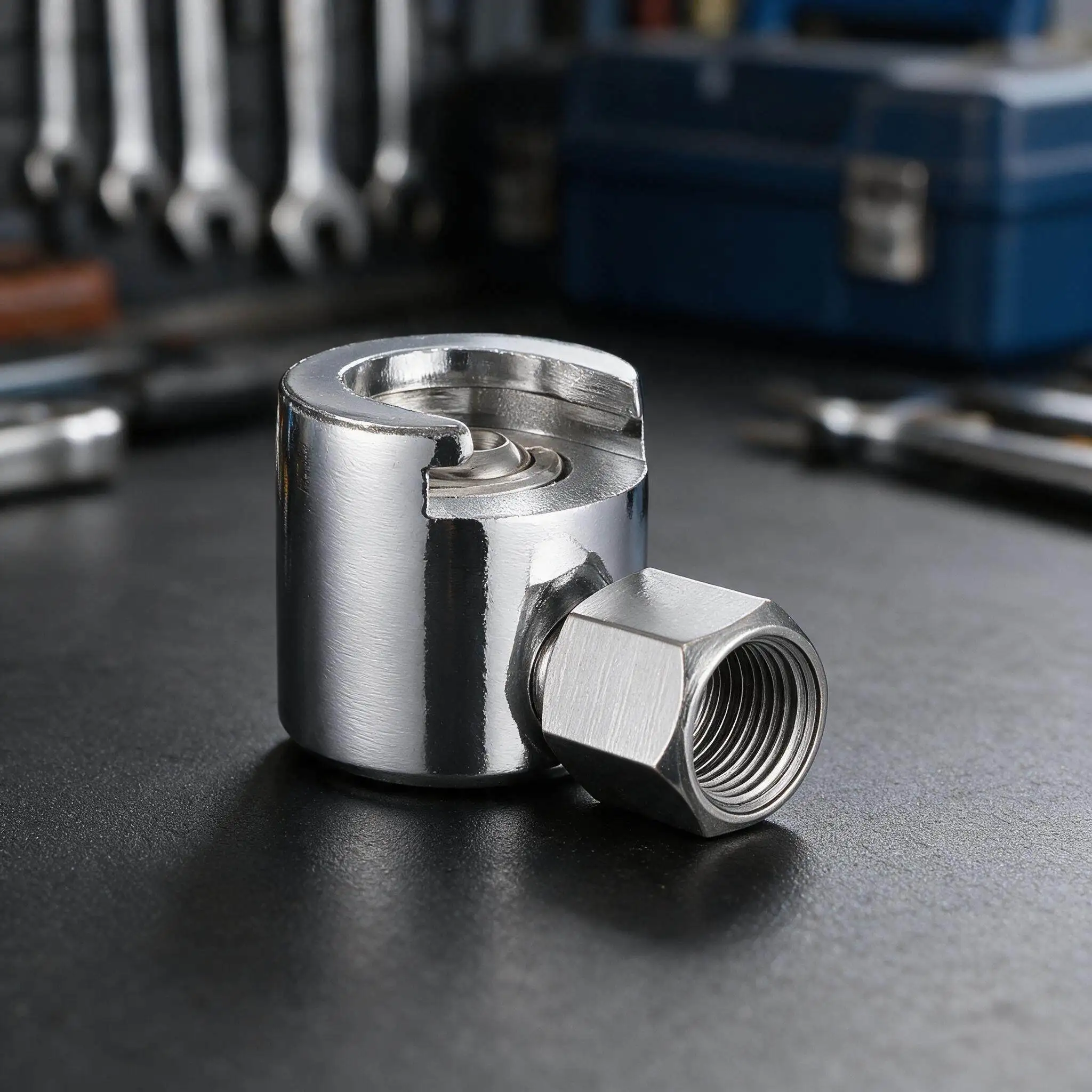 Metal Grease Coupler Button Head Hydraulic Fitting Replacement Wear-Resistant Secure Connection for Lubrication Systems