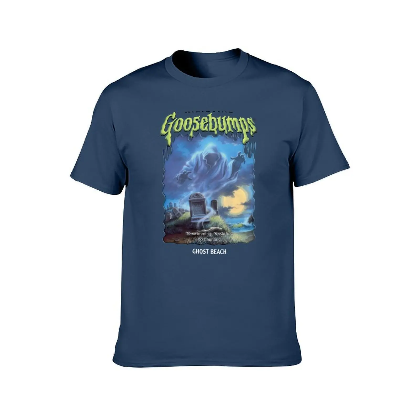 Ghost Beach Goosebumps T-Shirt t shirt men 100% cotton luxury brand t shirt man casual T-Shirt