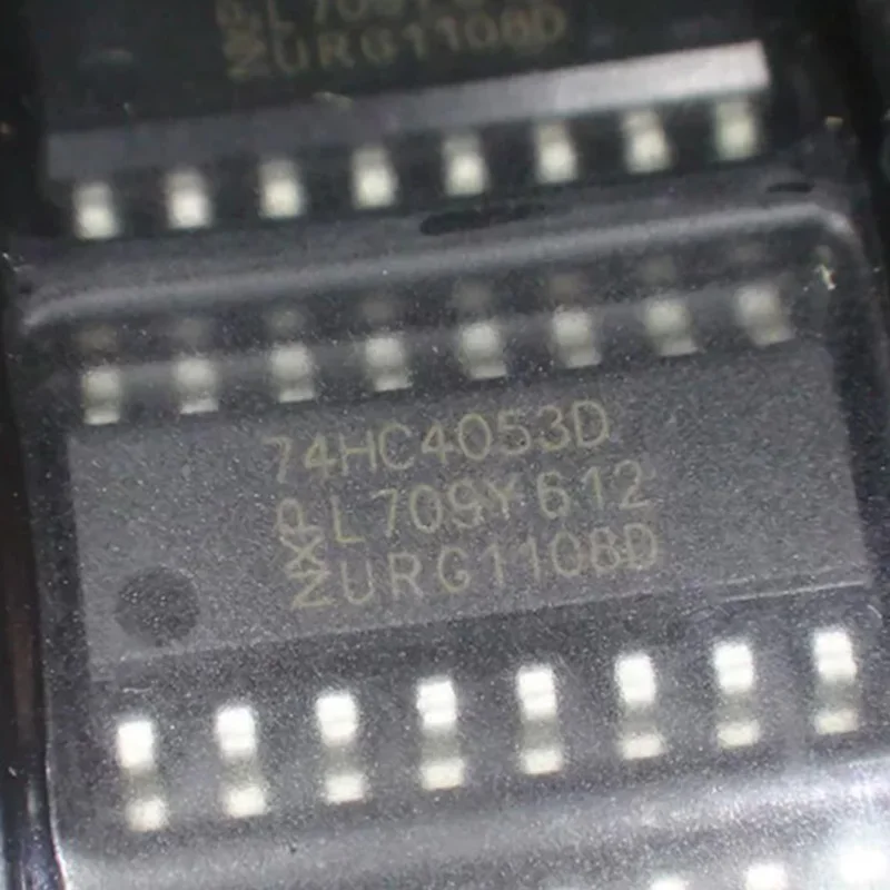 10 brand new original 74HC4053D SOIC-16 three-way 2-channel analog multiplexer chips