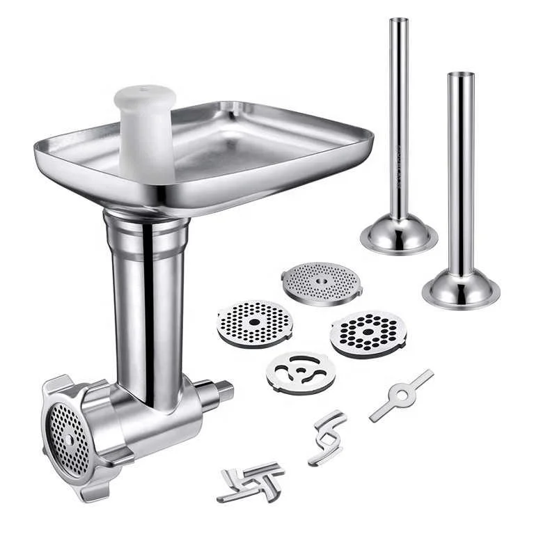 

Filling Tube/Food Processor Accessories Durable Meat Grinder Accessories for Table Top Mixers with Sausages