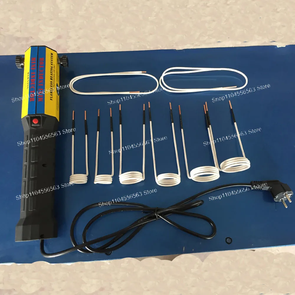 1000W 磁気誘導加熱器キット 110V 220V 自動車用 1000W 火を使わない誘導加熱機 3コイル 車修理工具