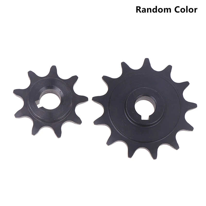 9/13 Teeth Electric Vehicle Type 410 Bike Chain Wheel Pinion Gear Motor Sprocket Carbon Steel Gear For  Bicycle Parts