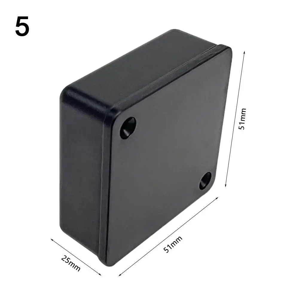 ABS Plastic DIY Housing Instrument Electronic Project Box Waterproof PCB Circuit Board Box Black 9 Styles Electric Supplies