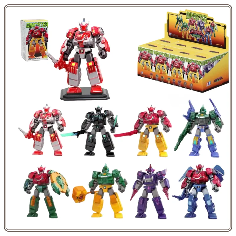 

Quantum Heroes Blind Box Toys Dinoster The First Series Time Statue Movable Combination Model Collect Decorations Toys Gifts