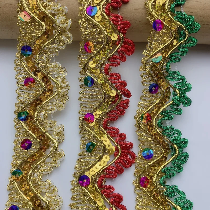 300cm/118in każda torba złote srebrne jedwabne wstążki taśmy Handmake DIY Craft koronkowe wykończenia sukienki zasłony akcesoria do szycia kwiat