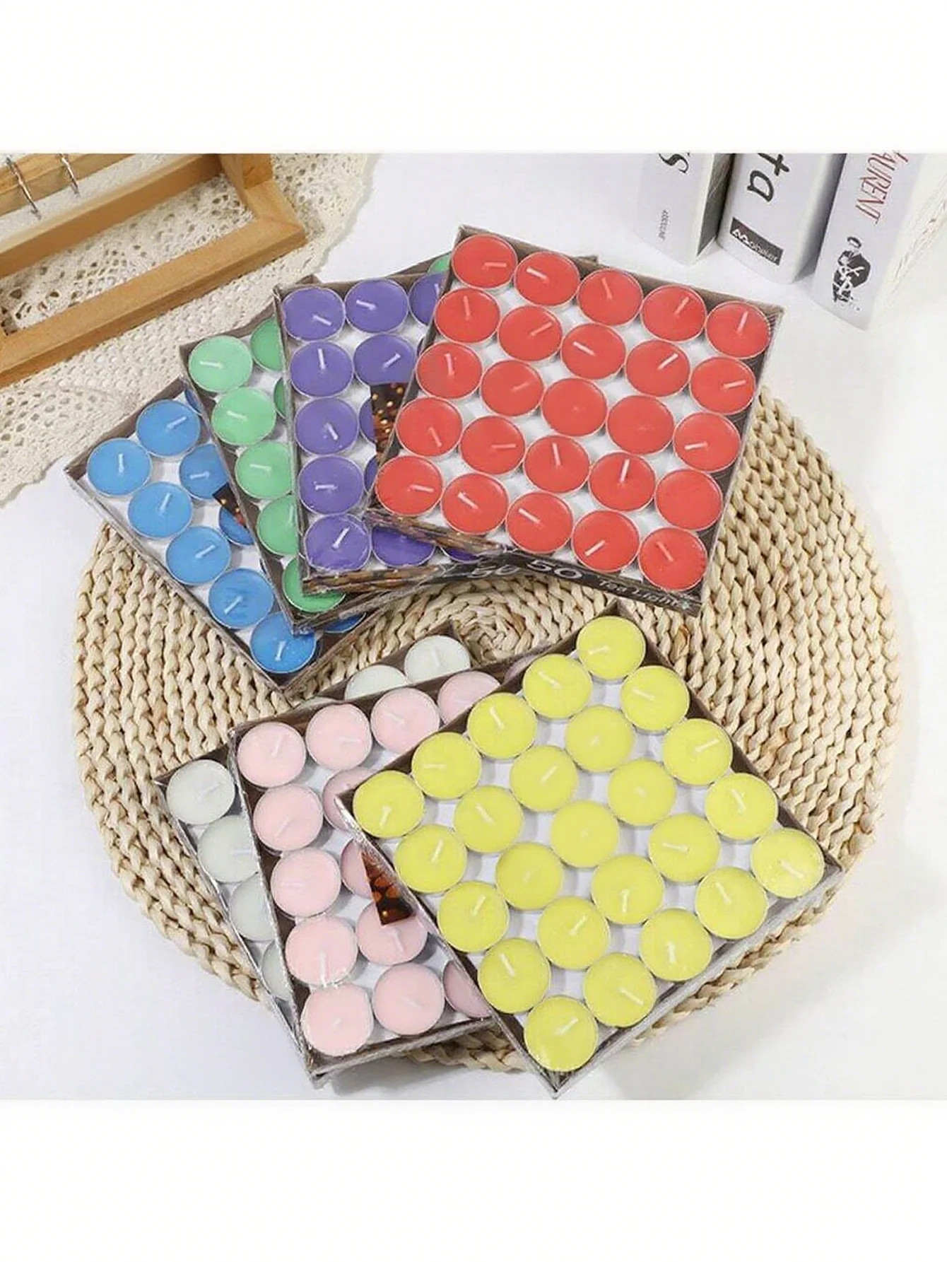 Tea Lamp Candles, 5…