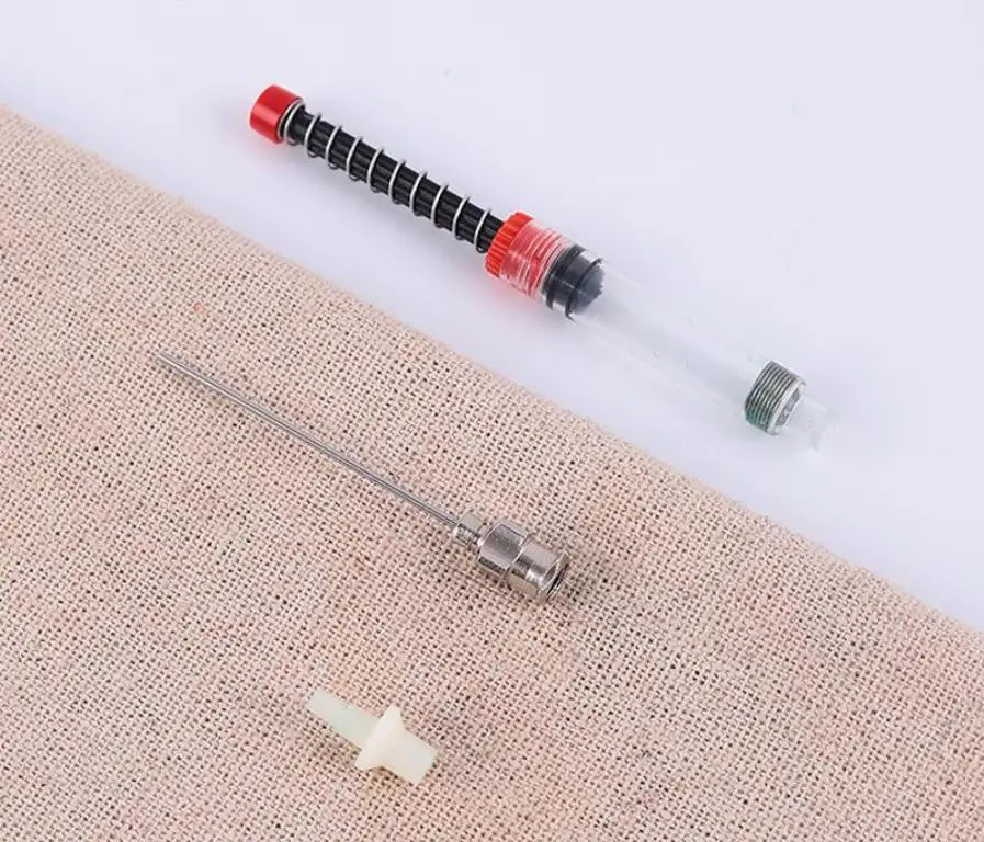 Fountain Pen Ink Refill Syringe Tool Ink Absorber Converter Adapter with Needle Stationery Accessories for Easy Filling
