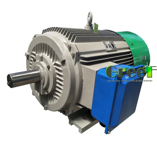 

100KW 1MW Customized Rpm High Efficiency Permanent Magnet Generator by Hydro
