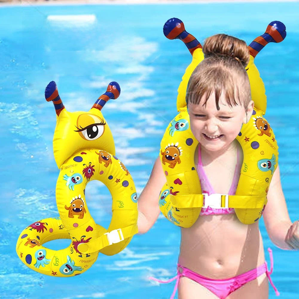 Cute Cartoon Kids Swim Vest Life Jacket Toddler Float Buoyancy Vest for Swimming Pool Beach