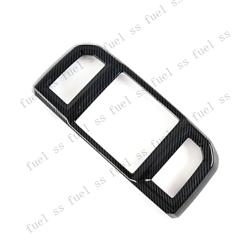 S+ Carbon Fiber Inner Rear Air Vent Outlet Cover Trim For Ford F150 F-150 2015-2020