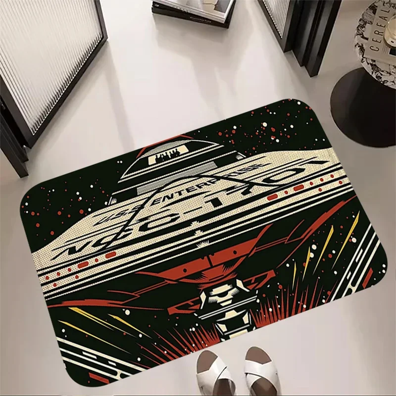 Fluffy Carpet Living Room Star Trek Rugs Foot Carpets Entrance Doormat Kawaii Rug Floor Mats Non-slip Mat Home Kitchen Decor@0 #