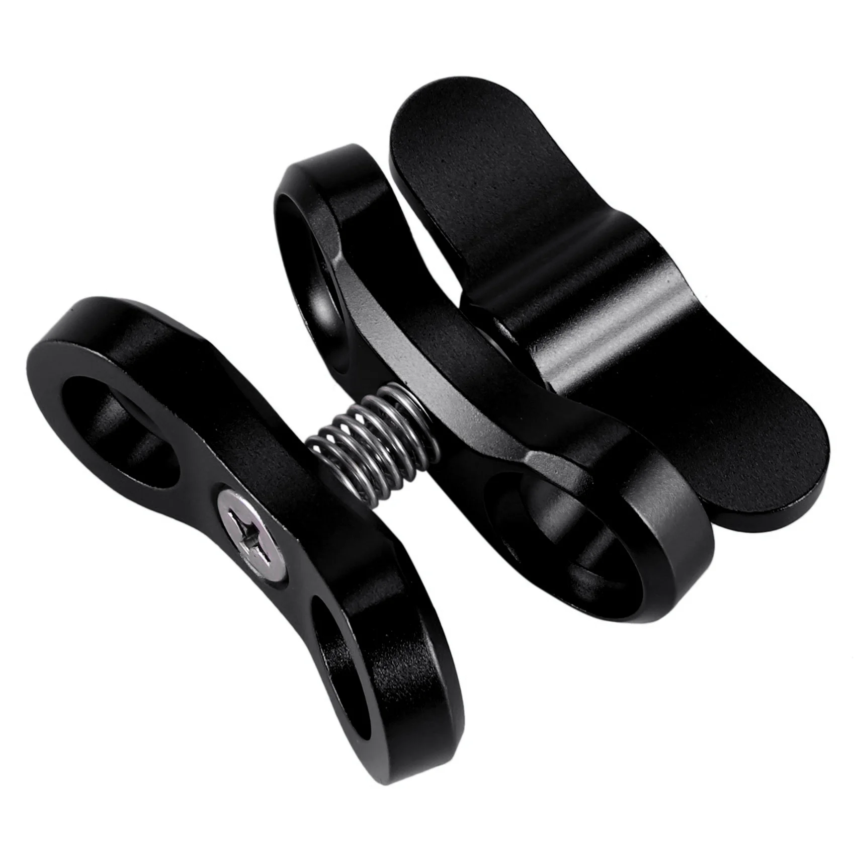 A99X Camera Accessory Diving Lights Ball Butterfly Clip Arm Clamp Mount Aluminum For 3+/4/5 Gitup SJ6000 Camera Black