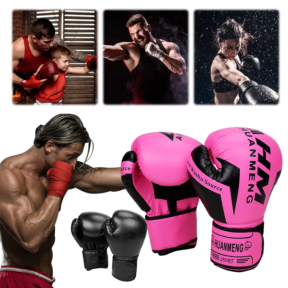 

Boxing Gloves Boxing Training Gloves Breathable Punch Mitts Training Sparring Gloves for Muay Thai Martial Arts
