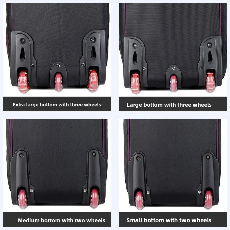 waterproof-handheld-luggage-bag-men's-silent-wheel-travel-bag-female-student-fashion-bag-carry-on-bag-oxford-cloth-material