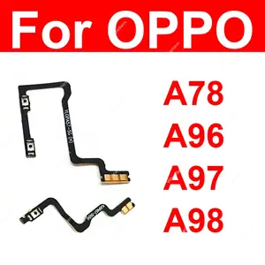 Bilashmart Power Volume Flex Ribbon OPPO A78 A96 A97 A98 4G 5G On OFF Power Volume Side Button Keys Flex Cable Replacement Parts