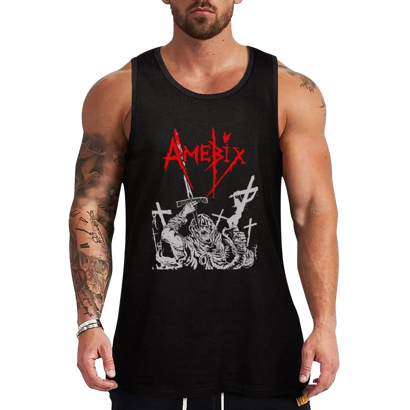 Amebix Tank Top sports clothes for men T-shirt male