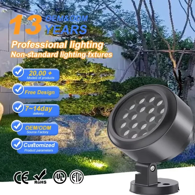 Hot Sale 12W 20W Multi Color Waterproof IP65 LED Flood Light for Warehouse Outdoor for OEM ODM High Quality Wholesale