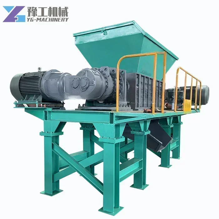 YG High Quality Waste Shredder Dual-axis Shredder Can Bin Scrap Metal Shredding Machine