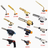 Card burner Outdoor barbecue kitchen baking igniter Flame gun Ceramic core spray gun Small welding torch