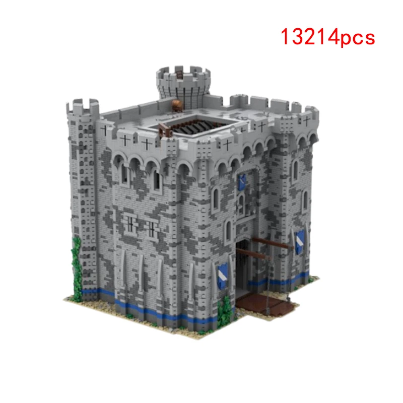 New MOC-201635 Large Building Castle Small Particle Assembled Building Blocks Adult Gift Building Model Set