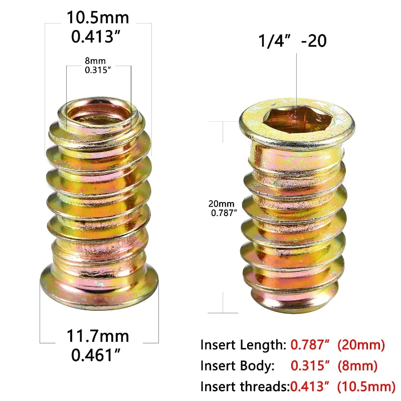 80pcs 1/4