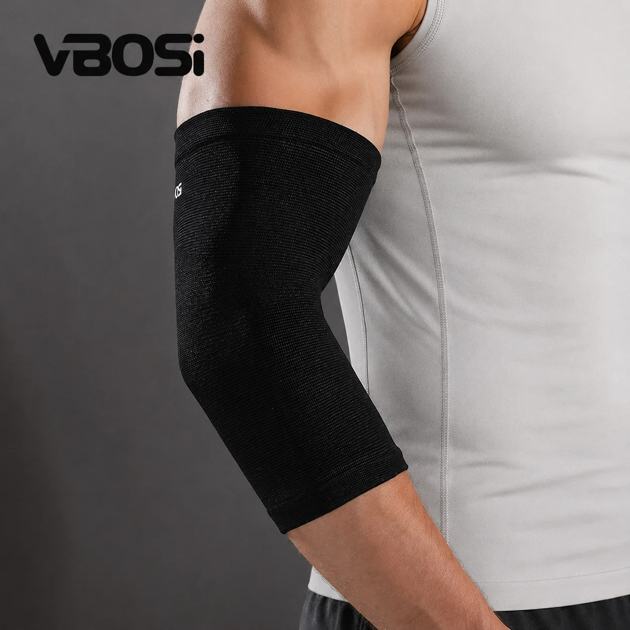 1 Pc Breathable Elbow Support Compression Elastic Arm Brace Nylon Arm Sleeve