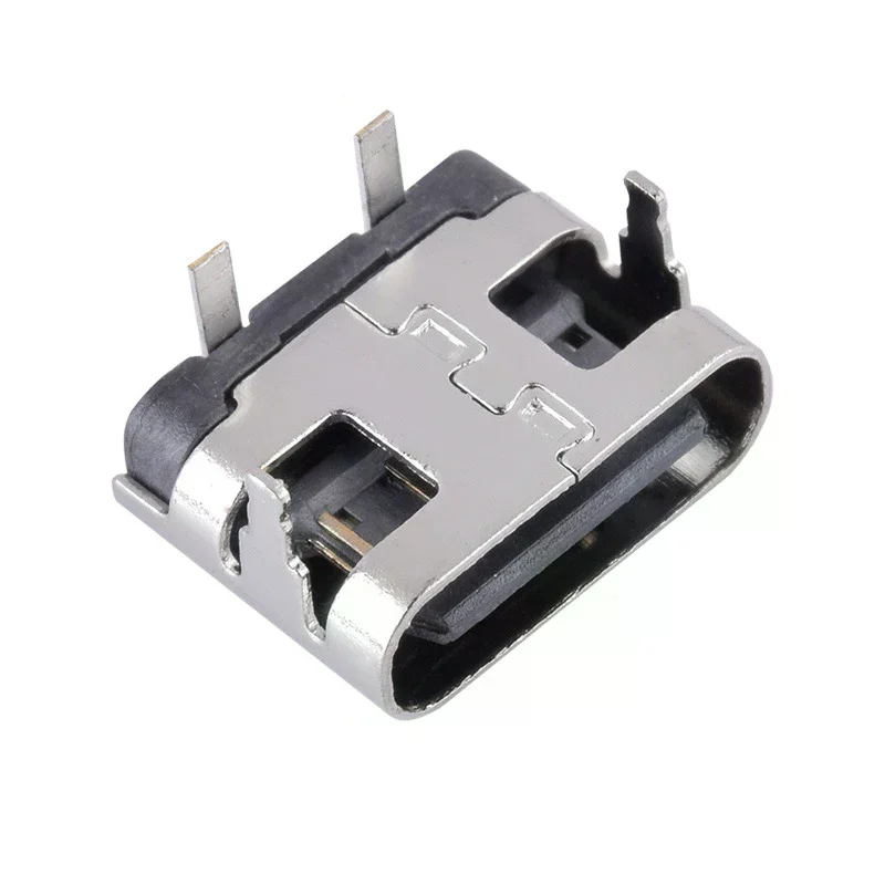 Micro USB Type-C connector socket, USB 3.1 Type-C female power socket, 10 2-pin, used for mobile phone charging port