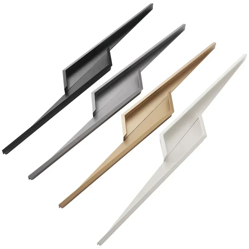 Luxury Modern Gold Cabinet Handles for Kitchen Bedroom European Style Furniture Drawer Pulls Hardware