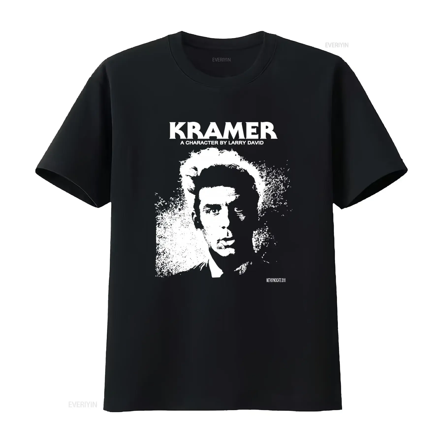 Methsyndicate Kramer Seinfeld Eraserhead T Shirt Men's Large New vintage Washed designer clothes Unisex fashion homme Soft