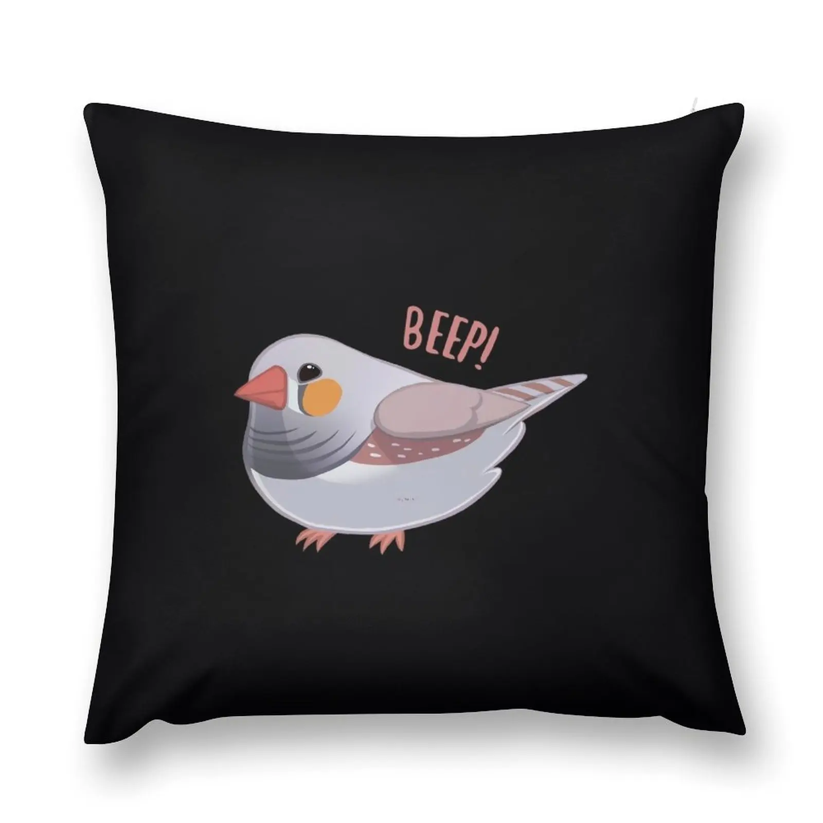 Zebra Finch \t \t Throw Pillow Covers For Sofas Pillowcases For Pillows pillow