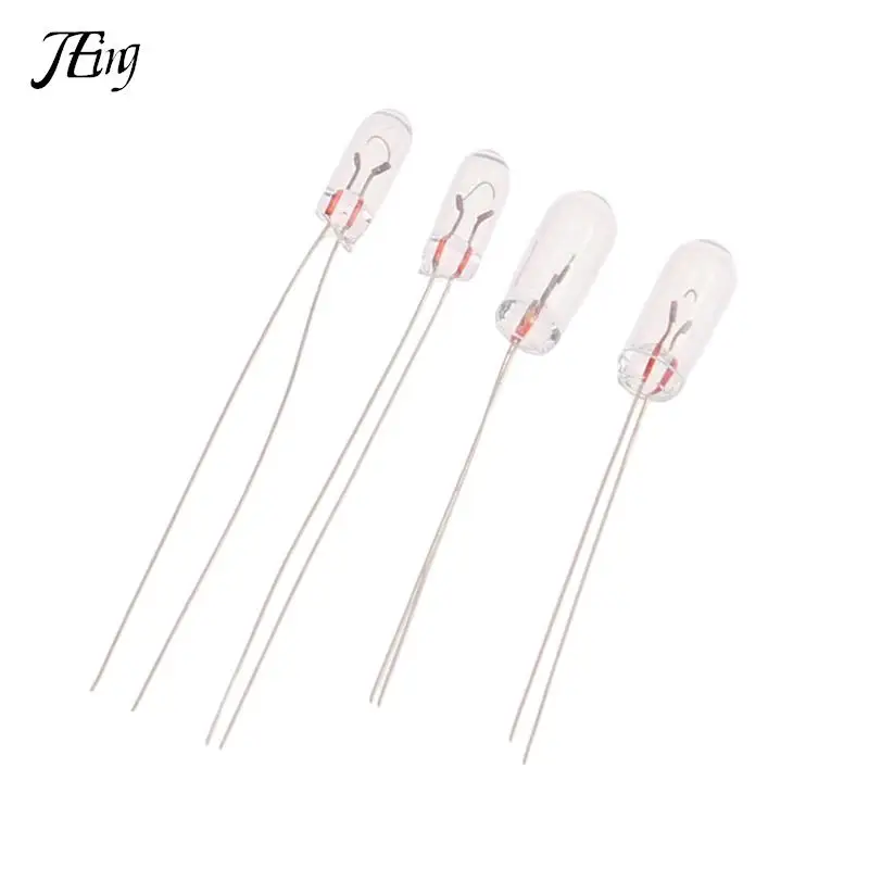 20pcs Miniature 3/4mm 6V 12V Lamp Light Bulb Edison Incandescent Filament Rice Miniature Bulb