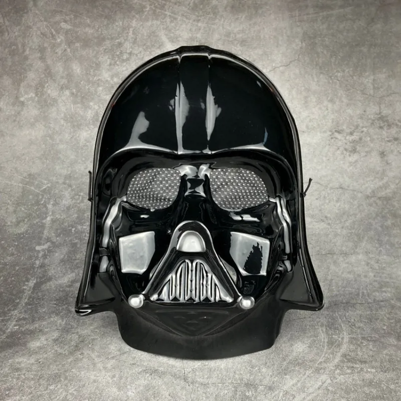 Star Wars Darth Vader Cosplay-Maske, Anime-Sturmtruppler-Plastikmasken für Jungen und Mädchen, Halloween, Karneval, Party, Rollenspiel-Requisiten – Detail 3