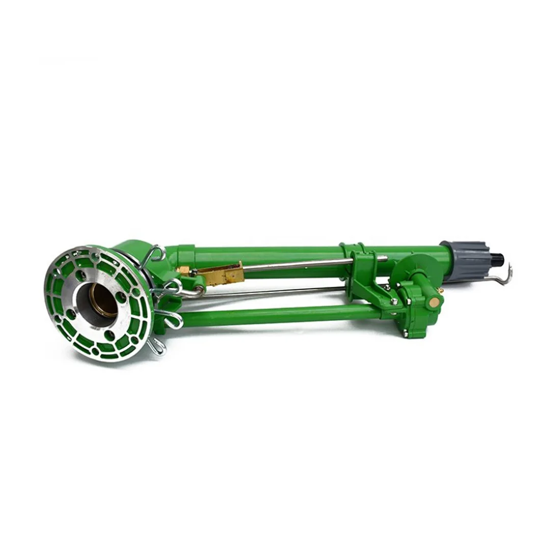 2 Inch Green  Rain Gun Long Range 26-53 m 360 Degree Rotary Irrigation Sprinkler