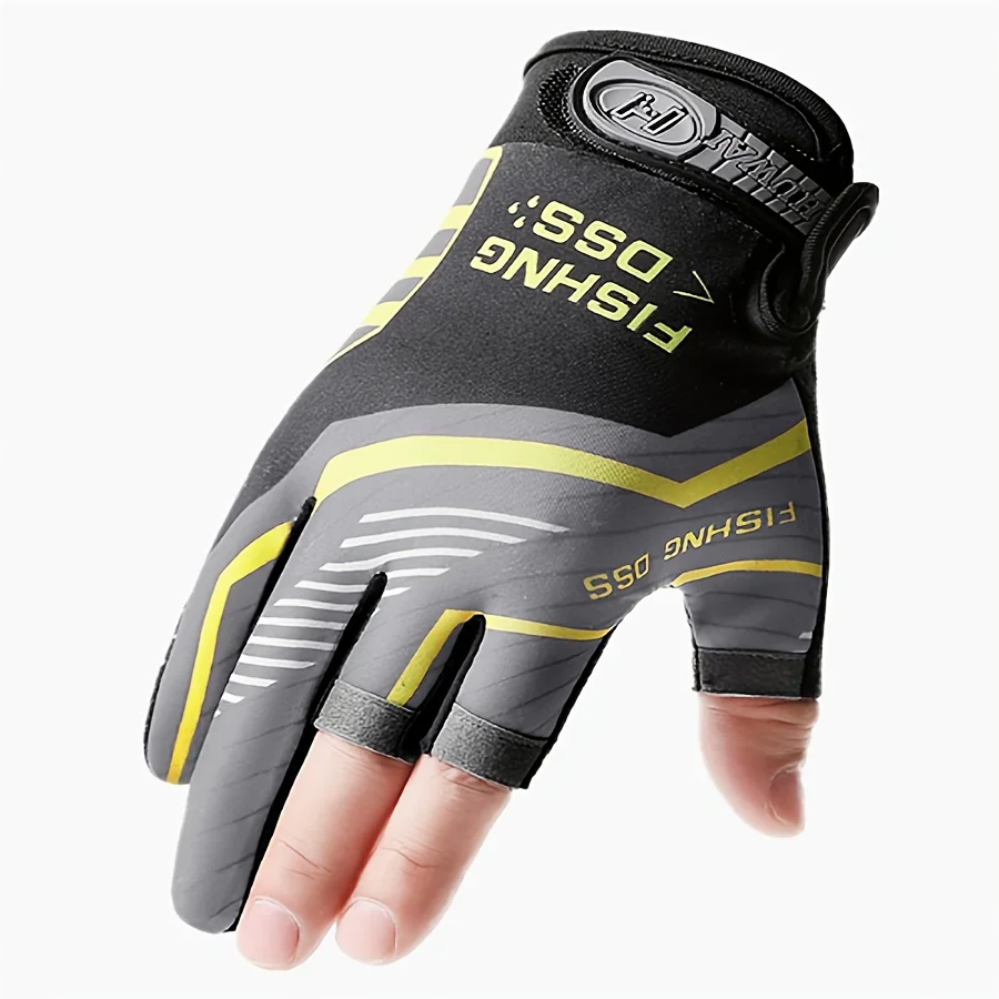 Cycling Road Ya Fishing Thin Gloves Three Fingers Spring Winter Summer Sports Fishing Equipment Gloves Cycling Outdoor Gloves