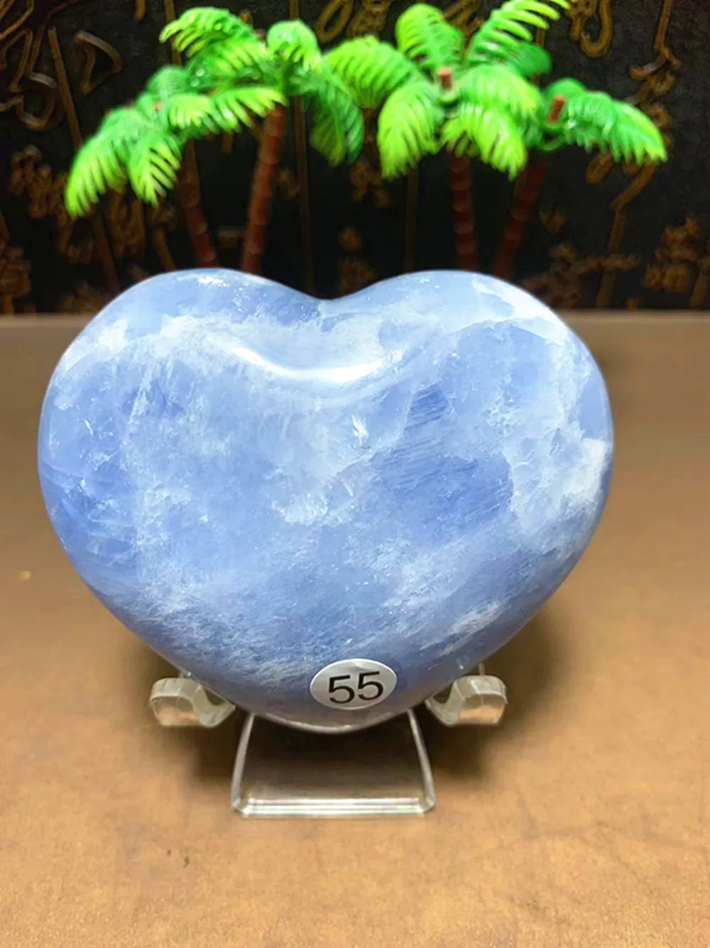 Natural kyanite Sphere heart Gemstone Healing Reiki From Madagascar