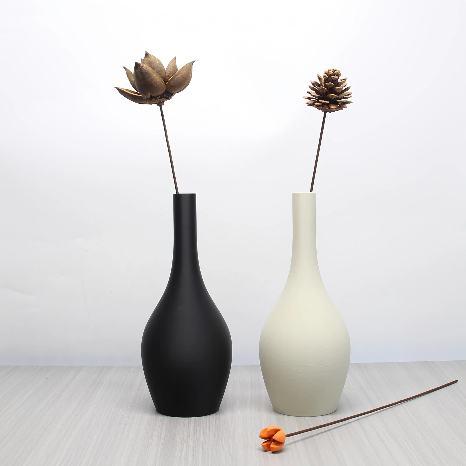 Un Elegante Vaso Artistico Asciutto, Vaso BohéMien, Vaso Asciutto Minimalista, Ornamenti Per Vasi Da Gioco Per La Casa, Ornamenti Per Vasi Da Ufficio