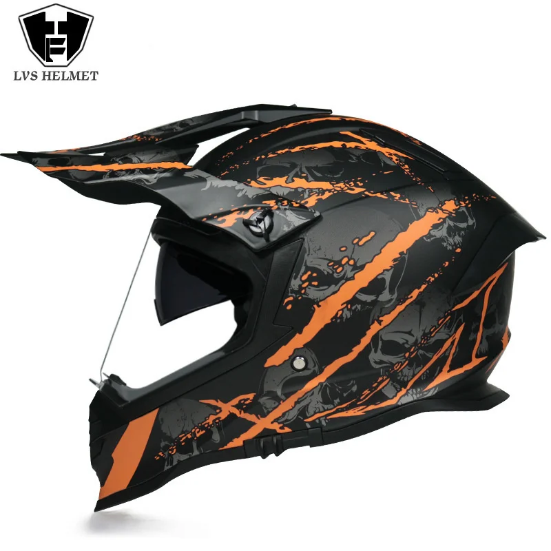 

2022 New Motorsiklet Kask Dual lens Motorcycle Helmet Chopper Motorbike Helm Chopper DOT ECE approved For Man