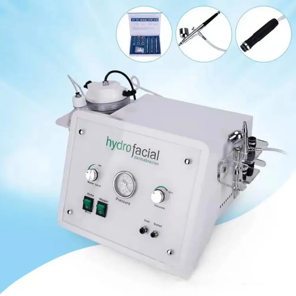 3-in-1 hydra peel diamond microdermabrasion machine aqua peeling hydra dermabrasion machine for beauty salon and home