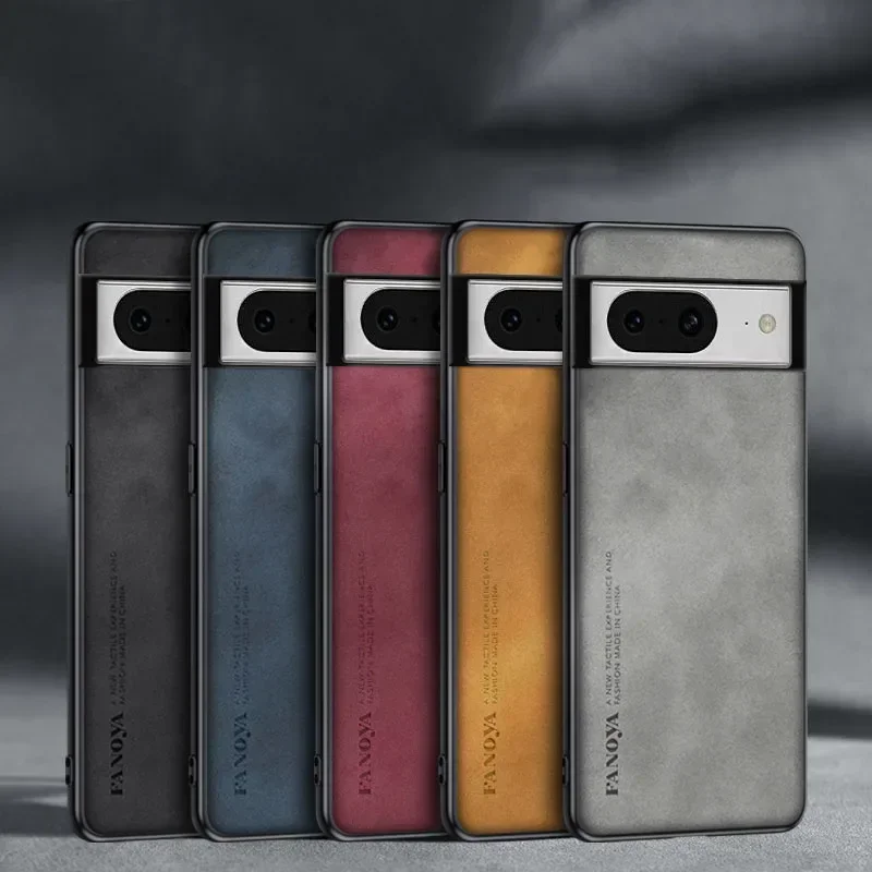 Schafsleder-Silikon-Handyhülle für Google Pixel 10 XL 10A 9A 9 Pro 8A 7A 6A Stoßfänger-Schutzhülle für Pixel 11 Pro XL