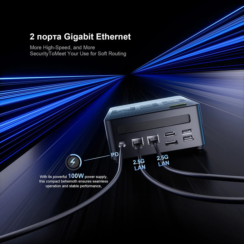 Chatreey GEM Mini PC R7 8845HS 7840HS 780M R9 6900HX 680M كمبيوتر مكتبي للألعاب مع WiFi 6/Bluetooth 5.2/OCuiLink/HDMI/USB 4