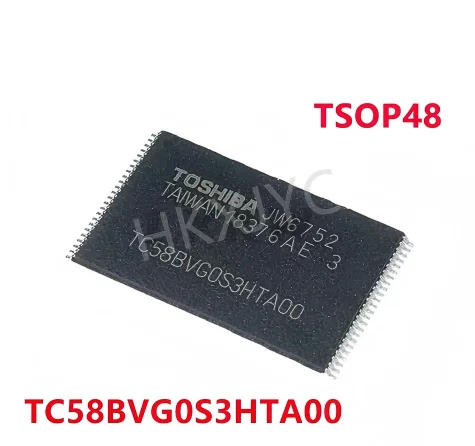 5-10piece New TC58BVG0S3HTA00 TC58BVG0S3HTAOO TC58BVGOS3HTA00 TSOP-48 memorizer chip In Stock